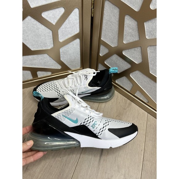 NIKE AIR MAX 270 Sneakers Men Shoes 10 White Shoes - Picture 5 of 10